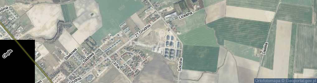 Zdjęcie satelitarne Florencka ul.